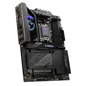 Tarjeta Madre MSI MPG X870E CARBON WIFI ATX Socket AM5 AMD X870E 256GB DDR5 HDMI/DP para AMD