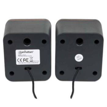Bocina Altavoz Manhattan Serie 2600 Via USB Cubo