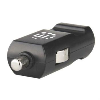 Cargador USB Manhattan para Auto 1 Puerto Indicador LED Tablet/Celular Color Negro