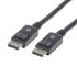 Cable Manhattan DisplayPort M-M Blindado 1m Color Negro