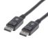 Cable Manhattan DisplayPort M-M Blindado 2m Color Negro