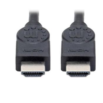 Cable Manhattan HDMI 1.3 M-M Alta Velocidad Blindado 1.5m Color Negro