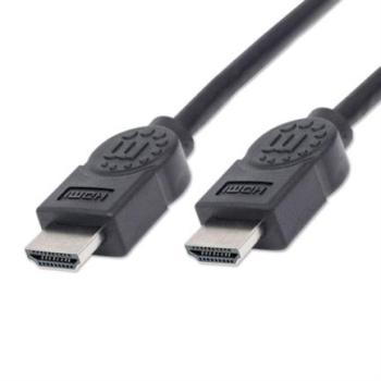 Cable Manhattan HDMI 1.3 M-MAlta Velocidad Blindado 1.8m Color Negro