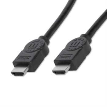 Cable Manhattan HDMI 1.3 M-MAlta Velocidad Blindado 5m Color Negro