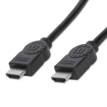 Cable Manhattan HDMI 1.3 M-M Alta Velocidad Blindado 10m Color Negro