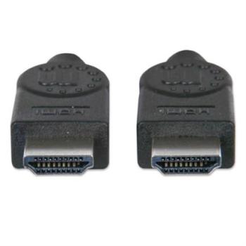 Cable Manhattan HDMI 1.3 M-M Alta Velocidad Blindado 10m Color Negro