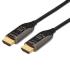 Cable Manhattan HDMI M-M Óptico Activo Clasificación PlénumFibra Optica 30m Color Negro