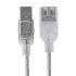 Cable Manhattan USB 2.0 Alta Velocidad 1.8m Color Plata