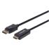 Cable Manhattan Displayport-M a HDMI-M 4K 1.8m Color Negro