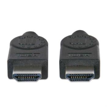 Cable Manhattan HDMI M-M Alta Velocidad con Ethernet 7.5m Color Negro