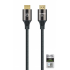 Cable Manhattan HDMI Certificado Ultra Alta Velocidad 8K a 60Hz/4K a 120Hz C/Ethernet 1m Color Negro