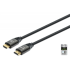 Cable Manhattan HDMI Certificado Ultra Alta Velocidad 8K a 60Hz/4K a 120Hz C/Ethernet 2m Color Negro