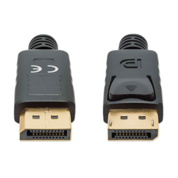 Cable Manhattan DisplayPort M-M 8K a 60Hz 2m Color Negro