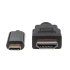 Cable Manhattan Adaptador USB-C a HDMI 4K Salida 1m Color Negro