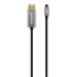 Cable Manhattan Adaptador USB-C a DisplayPort-M 8K a 60Hz 2m Color Negro