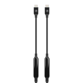 Cable USB-C MANHATTAN V3.2 C-C  3.0M 10Gbps 60W