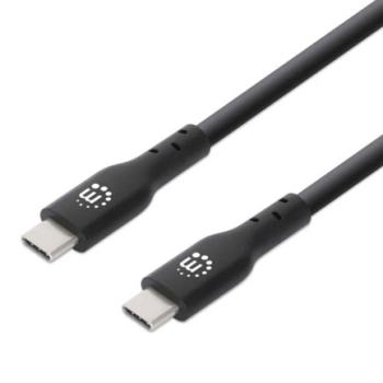 Cable Manhattan USB-C V2.0 C-C 100W 2.0M 480Mbps