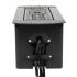 Caja de Conexión Manhattan para Mesa C/Enchufe USB/HDMI/VGA Color Negro