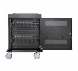 Carrito de carga MANHATTAN con 32 contactos CA 32 Tomas de corriente NEMA 5-15R