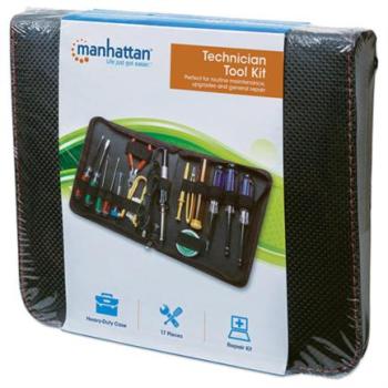 Kit Herramientas Manhattan para Técnicos 17 Pzas