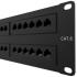 Panel de Conexión Red Nexxt Solutions para Rack Cat6 48 Puertos Pre-configurado Sin Blindaje Tipo 110 Esmalte Negro