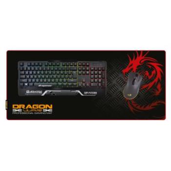 Tapete Gamer Profesional Dragon XT XL para Teclado/Mouse