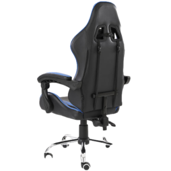 Silla Gamer Ergonómica Modelo Falkor Color Negro-Azul