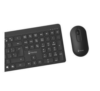Teclado y Mouse Nextep Pro Inalambrico Ultra Delgado Operacion Silenciosa