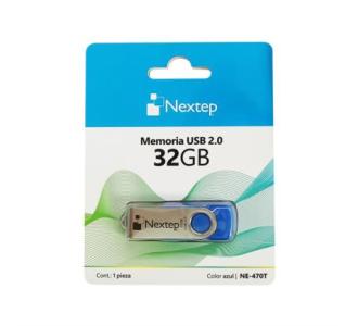 Memoria USB 2.0 Nextep Twist 32GB Azul