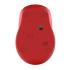Mouse Nextep Inalámbrico Ergónomico USB 1600 dpi Batería Incluida Color Rojo
