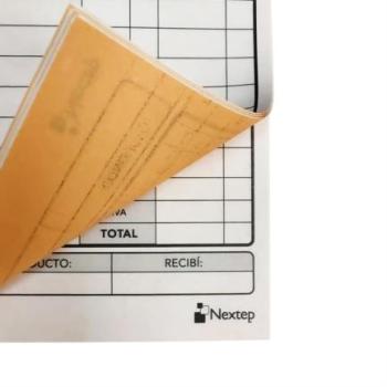 Block Remision Autocopiante Nextep 1/4 Carta 3 Blocks 44 Hojas CU