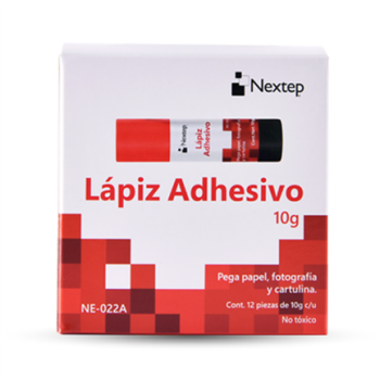 Lapiz Adhesivo Nextep 10 Gramos C/12