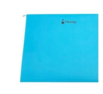 Folder Colgante Nextep Economico Carta Color Azul c/25