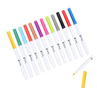 PLUMONES NEXTEP BASE AGUA LAVABLES ESTUCHE 12 COLORES