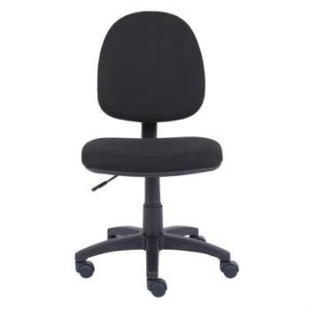 Silla de Oficina Nextep de Altura Ajustable Tela Negro Base Giratoria