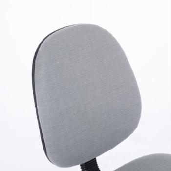Silla de Oficina Nextep de Altura Ajustable Tela Gris Base Giratoria