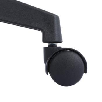 Silla Ejecutiva Nextep de Altura y Descansabrazos Ajustable Tela/Malla Negro y Base Giratoria