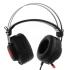 Audífonos Gamer Alámbricos Primus Arcus 150T Diadema de Metal Micrófono Retráctil Cancelación de Ruido USB Color Negro
