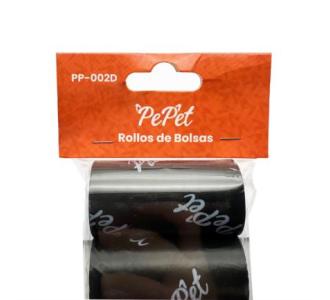 Rollos de Bolsas para Desechos Pepet 6 Rollos 90 Bolsas