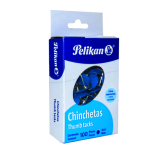 CHINCHETA PELIKAN AZUL C/100