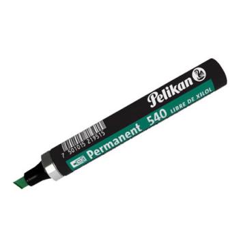 Marcador Pelikan Permanente 540 Color Verde C/10 Pzas