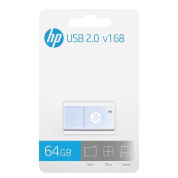 Unidad de Memoria Flash USB PNY HP 64GB Color Azul Cielo USB 2.0