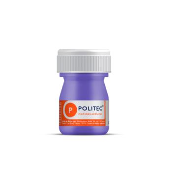 Pintura Acrilica Politec Morado 20 ml No 334 caja c/12 piezas