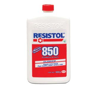 PEGAMENTO BLANCO RESISTOL 850 FAMILIAR 500GRS