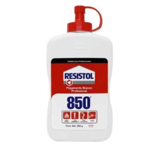 Pegamento Resistol 850 Líquido Uso Escolar 250 gr Color Blanco