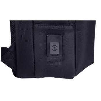 Mochila Swissmobility WATSON 17 2 cierres principales rígida doble asa color negro
