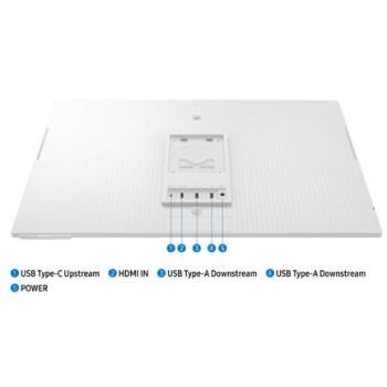 Monitor Smart Samsung 32 in Smart Vision AI Camara Web 4k 3840X2160 60HZ VA PLANO HDR10 4MS VESA100 M80F