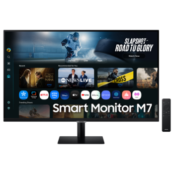 Monitor Samsung 32 Smart Vision AI 4k 3840X2160 60HZ VA PLANO HDR10 4MS VESA100 M70F