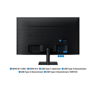 Monitor Samsung 32 Smart Vision AI 4k 3840X2160 60HZ VA PLANO HDR10 4MS VESA100 M70F