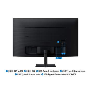 Monitor Samsung 32 Smart Vision AI 4k 3840X2160 60HZ VA PLANO HDR10 4MS VESA100 M70F